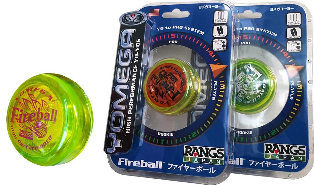 RANGS Yomega Fireball Yellow Blue Yo-Yo