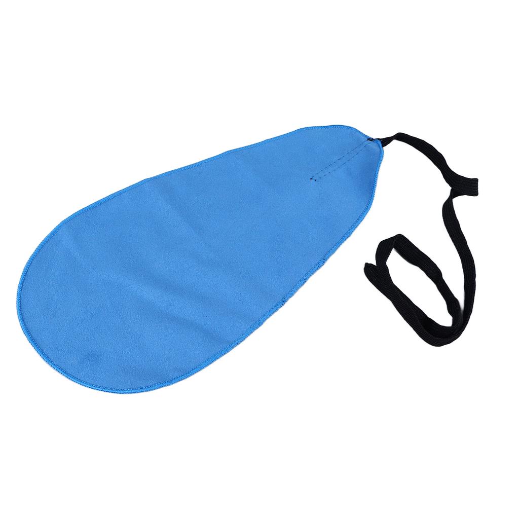 Saxophone Cleaning Cloth A Shape Cloth Cleaner Tool Accessory for Piccolo Flute Sax Dark Blue