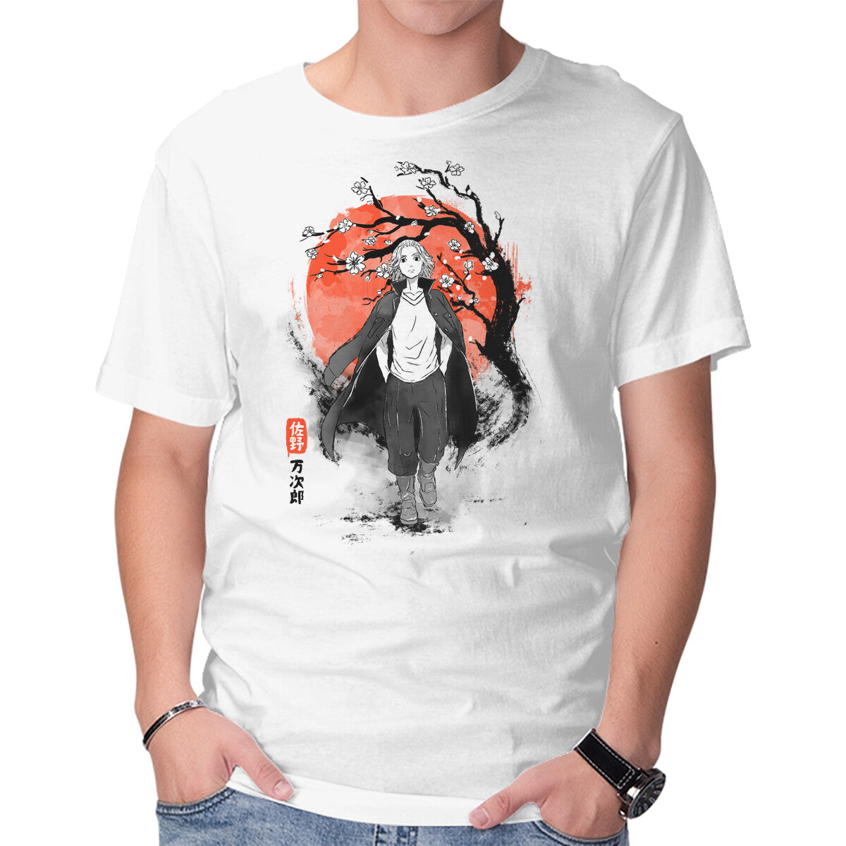 Unisex Crew Neck T-Shirt Mikey Ink Graphic Short Sleeve Casual Tee XS
