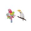 Tiki Bar Paper Summer Hanging Parrot Honeycomb Tropical Birds Party Decoration Hanging Decorations