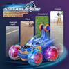 RC Car Toys for Boys 3+: Shark Remote Control Stunt Cars for 4 5 6 7 8 Year Old Boy Gift 360 Rolling Twister with Lights Outdoor Toy Birthday Gifts fo