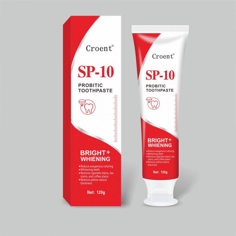 Exclusive Probiotic Whitening Toothpaste 120g - Reduces Tartar, Improves Yellow Teeth, Freshens Breath.
