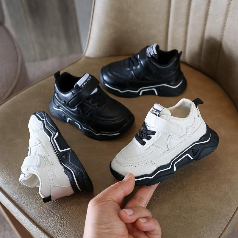 Boys' Sneakers Spring and Autumn Children's Baby Sneakers Girls' Dad Shoes Children's Net Shoes 1-6 Years Old 3 Board Shoes Trendy Children