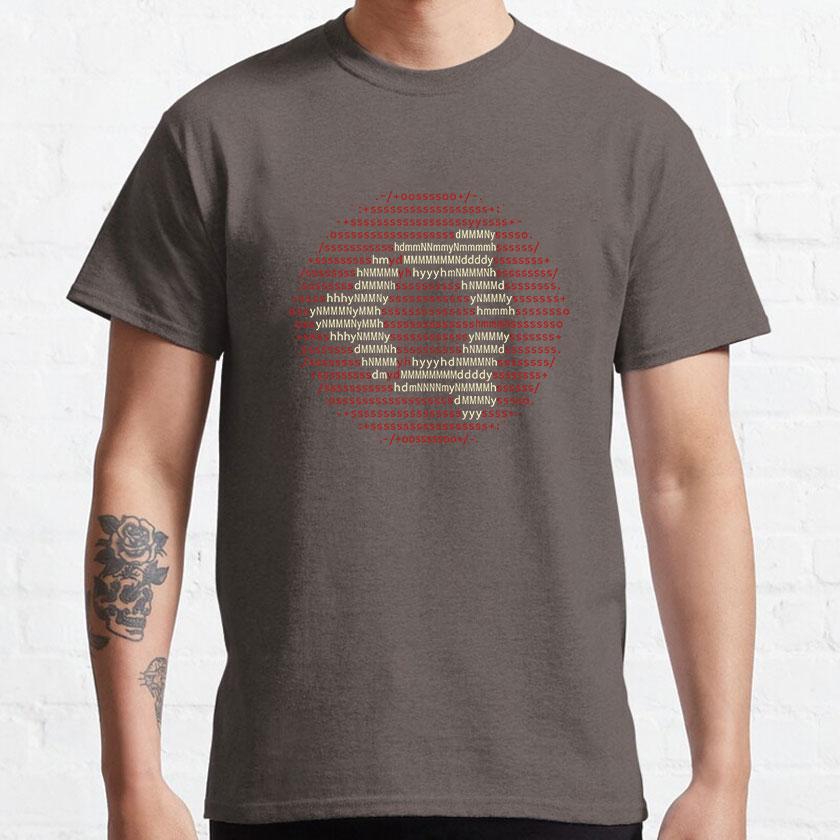 Ubuntu Linux Neofetch ASCII Art Programmer Tux Coder Java Linux Penguin Funny T Shirt 100% Cotton Printed Plus Size Clothing