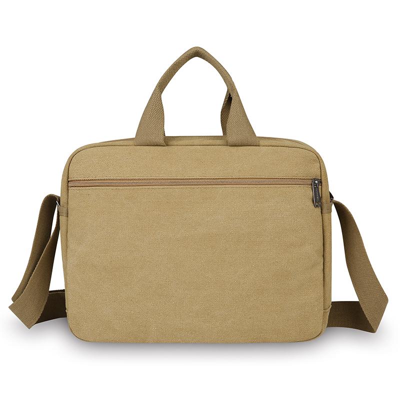 Men's Luxury Canvas Messenger Bag - High Quality Crossbody Shoulder Tote (Vintage Style Travel & Casual Handbag)