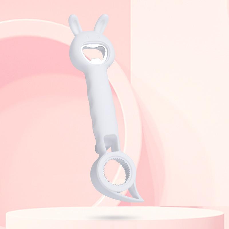 Creative Multi-Purpose Four-in-One Rabbit Bottle Opener