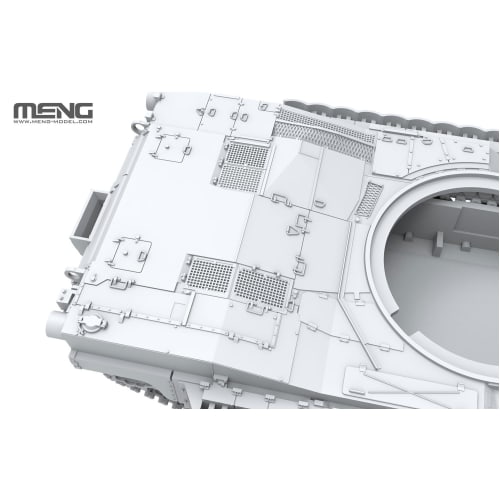 MENG Meng Model 1/72 US Main Battle Tank M1A2 SEP Abrams TUSK2 Plastic Model M72-003