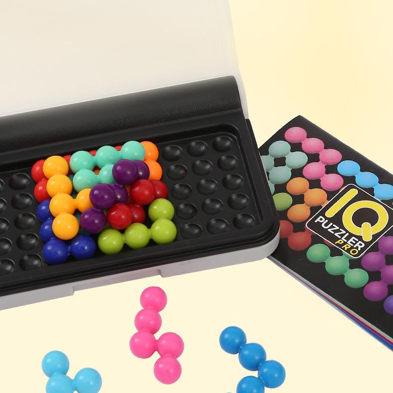 

Wisdom Battle 12-цветная волшебная бусина-головоломка: Детская логическая обучающая игрушка