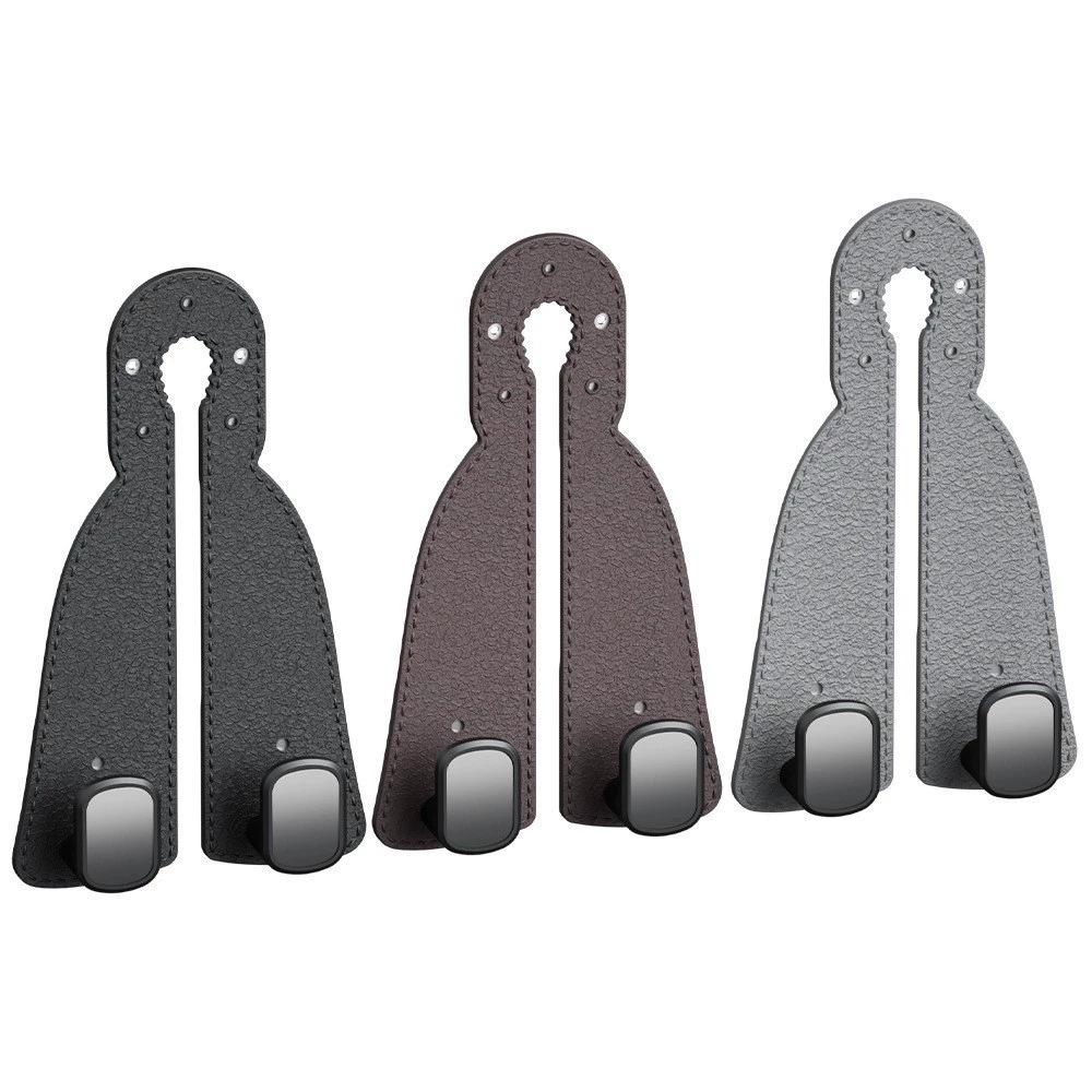 Car Seat Back Storage Hooks - Multifunctional Rear Seat Organizer Set