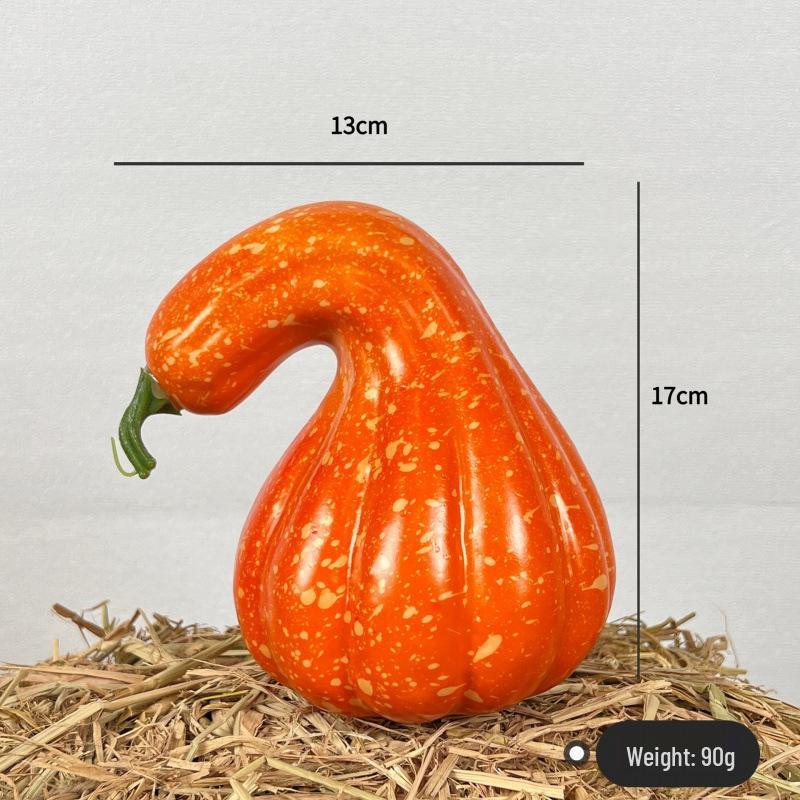 Pumpkin Harvest Festival Props: Farmhouse Halloween Decoration for Mall Displays and Room Ornaments