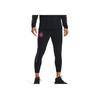 Under Armour Retro Sports Solid Color Logo Print Sweatpants Men Bottoms Black 1371037-001