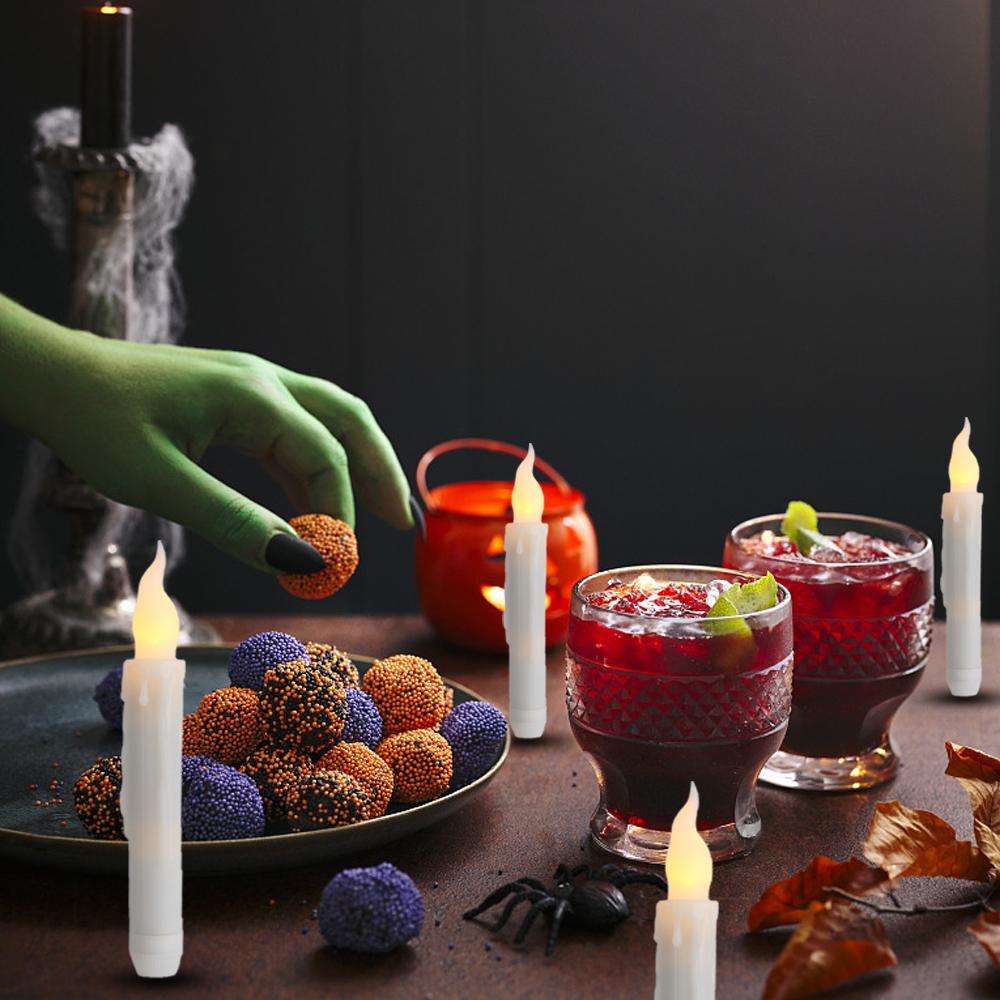 Flammenloses, kegelförmiges elektronisches Kerzenlicht