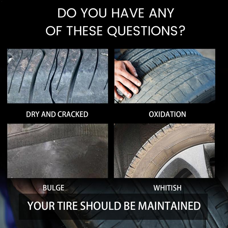 Wheel And Tire Cleaner Coating Wax Car Detailing Rust Remover Fast-Acting Rim Cleaner Car Cleaning Supplies Tire Cleaner Wax