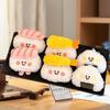 Chaveiro de Pelúcia Sushi Convidativo Charms de Bolsa Imitando Comida Decoração Pendente Boneca Adorável Pingente Presente.