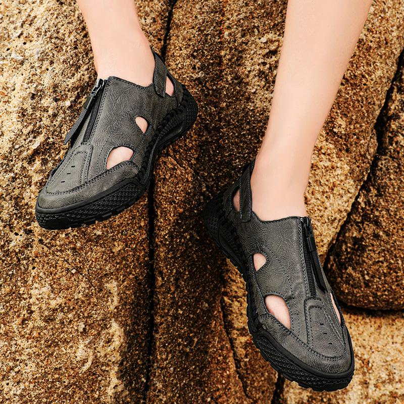 38-46 Men's Large Sandals Handmade Sandals Breathable Fashion Outdoor Casual Sports Shoes