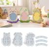 Animal Silicone Candle Molds Food Safe Silicone Temperature Resistant for Candle Picture Stand Home Decoration Resin Art