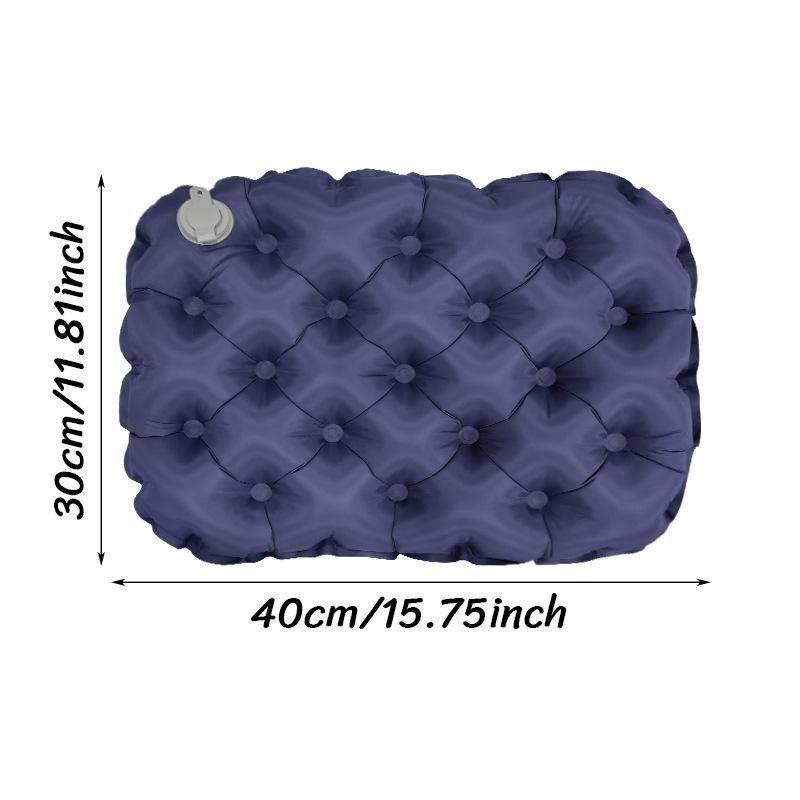 Ultralight Inflatable Seat Cushion Portable Camping Air Mat Waterproof Sitting Pad For Outdoor Hiking Backpacking Beach Travel