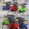 Cute Thai Tricycle Model Toy Alloy Tricycles Vehicle for Kids and Home Decoration with Vibranted Color and Alloy