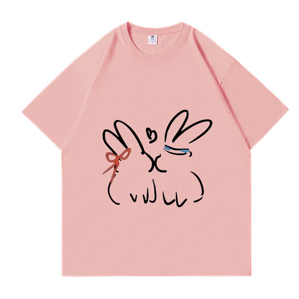 

Korean-style 100% pure cotton high-quality comfortable and fashionable round-neck trendy short-sleeved top 2025 T-shirt 4XL