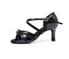 Women's Professional Latin Dance Shoes with Soft Sole and Mid/High Heel - New Style for Competitions and Exams