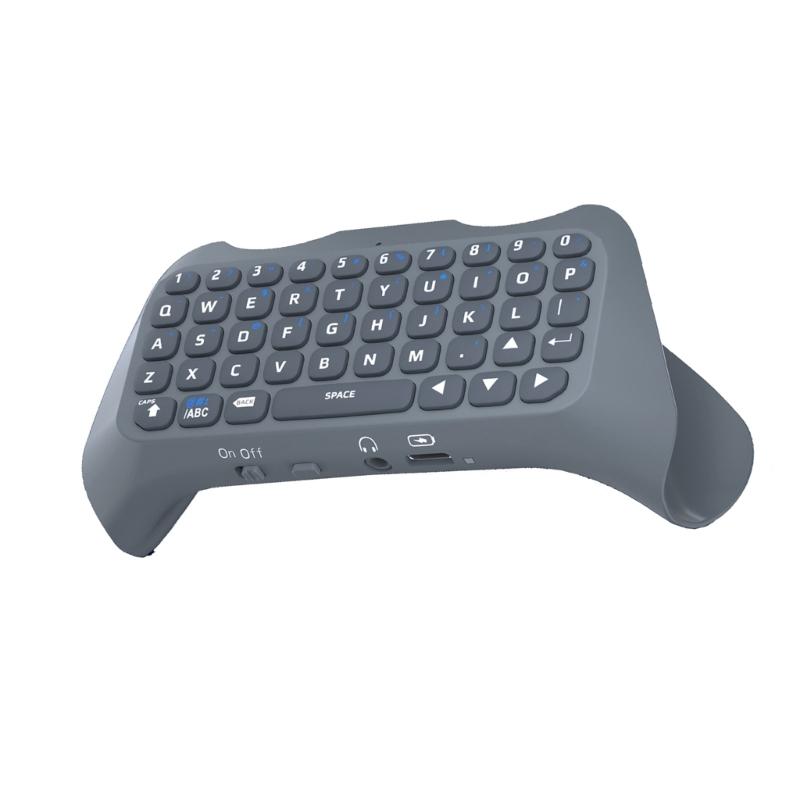 

Wireless Controller Keyboard Bluetooth-compatible Chatpad Built-in Speaker Voice Chat Board for Gaming Live Chat 1