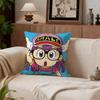 Kawaii Dr. Slump Cushion Cover Cushion Cover Set 4Pcs 50X50 45X45 40X40 Pillowcase Decorative Sofa Home Decor