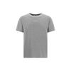 SS23 Solid Color Crew Neck Short Sleeve T-Shirt Men Tops KM00112KJ0035-H150