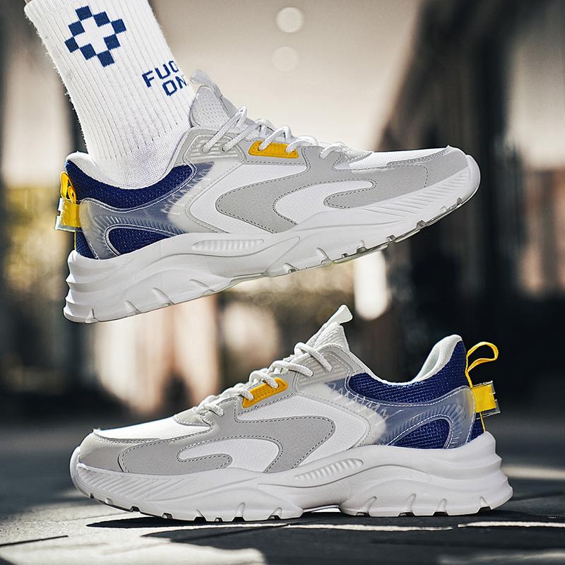 Lightweight Work Safety Shoes Men New Comfortable Breathable Protective Sneakers Outdoor Fashion Running Sport Casual Shoes