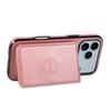 For iPhone 17 Pro Max Case Card Holder Kickstand PU Leather + TPU Phone Cover