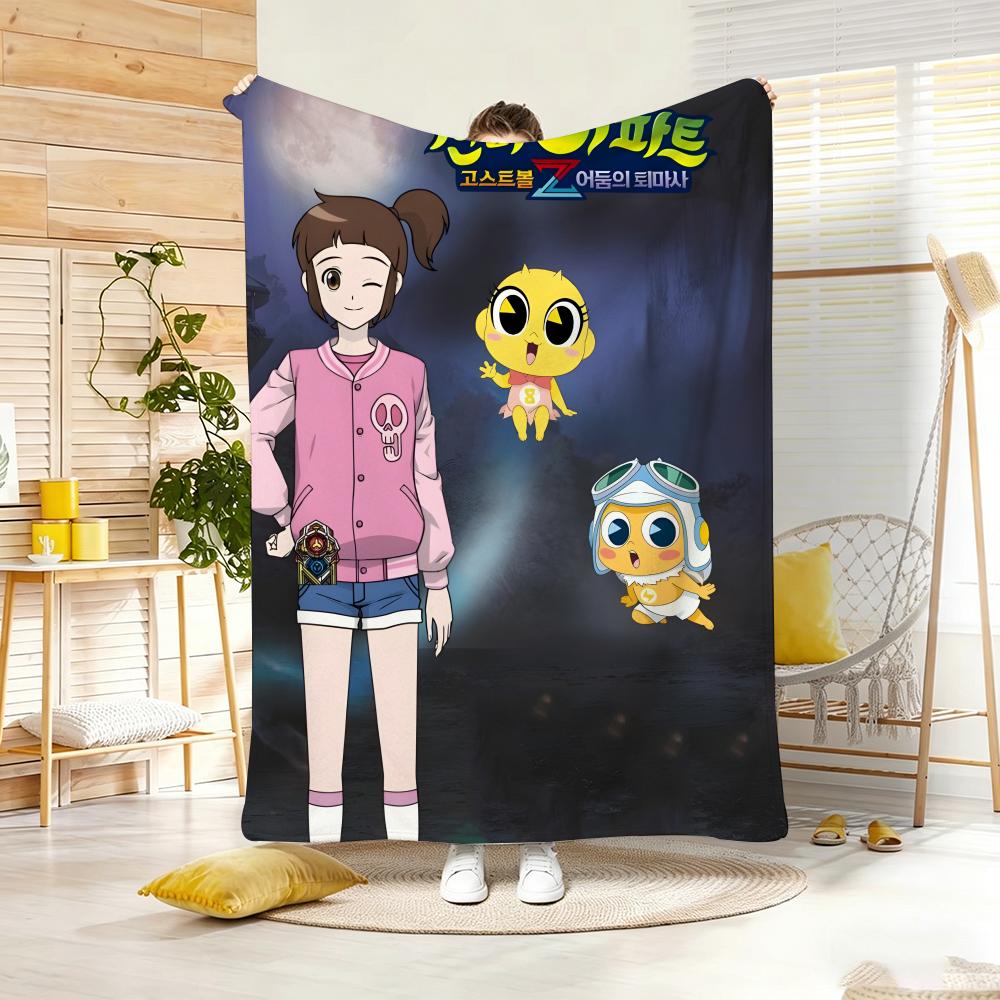 Hit Anime S-Shinbi H-House Throw Lightweight 240g Flannel Blanket Soft Skin-friendly for Summer Cooling 75cmx90cm