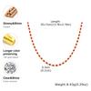 Shiny AAA+ 3mm Colorful Crystal Tennis Chain Necklace Bling Rainbow Cubic Zircon Choker for Women Party Fine Jewelry Gift