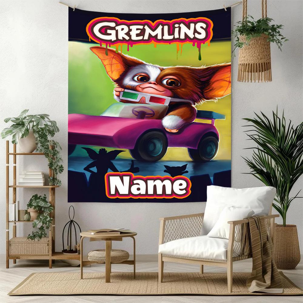 Like Warner Bros Movies Custom Your Name Wall Decor Tapestry Art For Pet Memorial Birthdaywedding Party Backdrop Family Gift