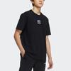 Adidas Neo Round Neck Sports Casual Printed T-Shirt Men Tops Black GP4891