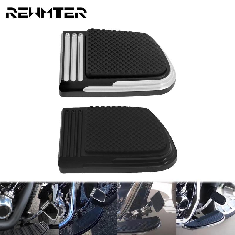 Motorcycle Foot Pegs Rest Small Brake Pedal Pad For Harley Softail FLSB FXBR Breakout 18-Up Rear Brake Lever For Forward Control