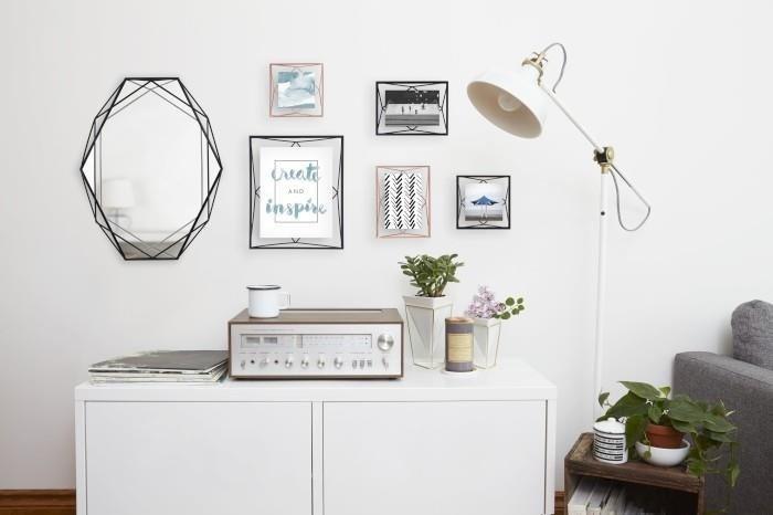 Prisma 20x25 Frame Black Metal Modern