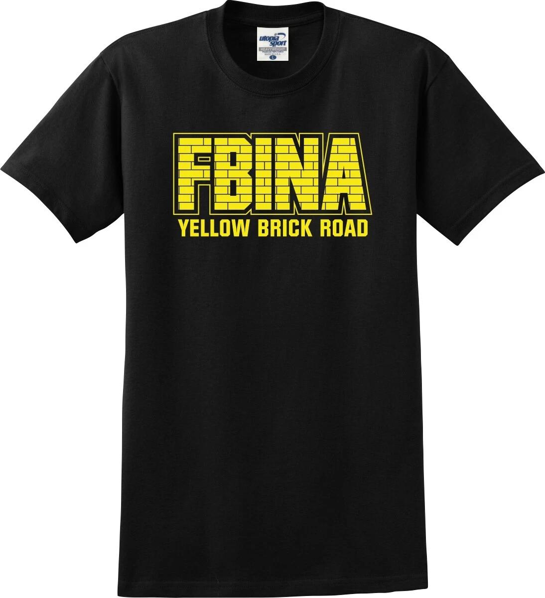 

FBINA (FBI National Academy) Yellow Brick Road Unisex T shirt (S-5X) 2XL