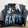 Elvis Presley Blanket Warmthful Decor Suitable For Office Couch Office Chair Allseason Use Stylish Decor Ideal Gift For Birthday Valentine'S Day