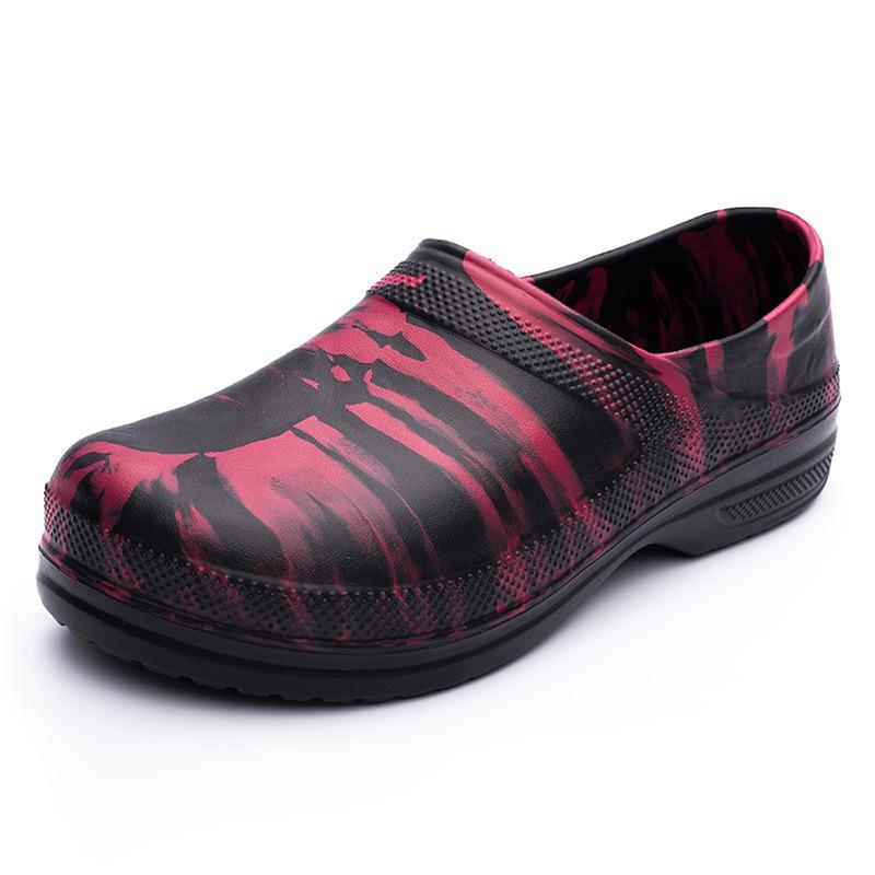 Unisex Kitchen Shoes 2026New Rubber Rain Shoe Waterproof Garden Shoes for Women Non-Slip Fishing Shoe Slip-On Chef Shoes BigSize
