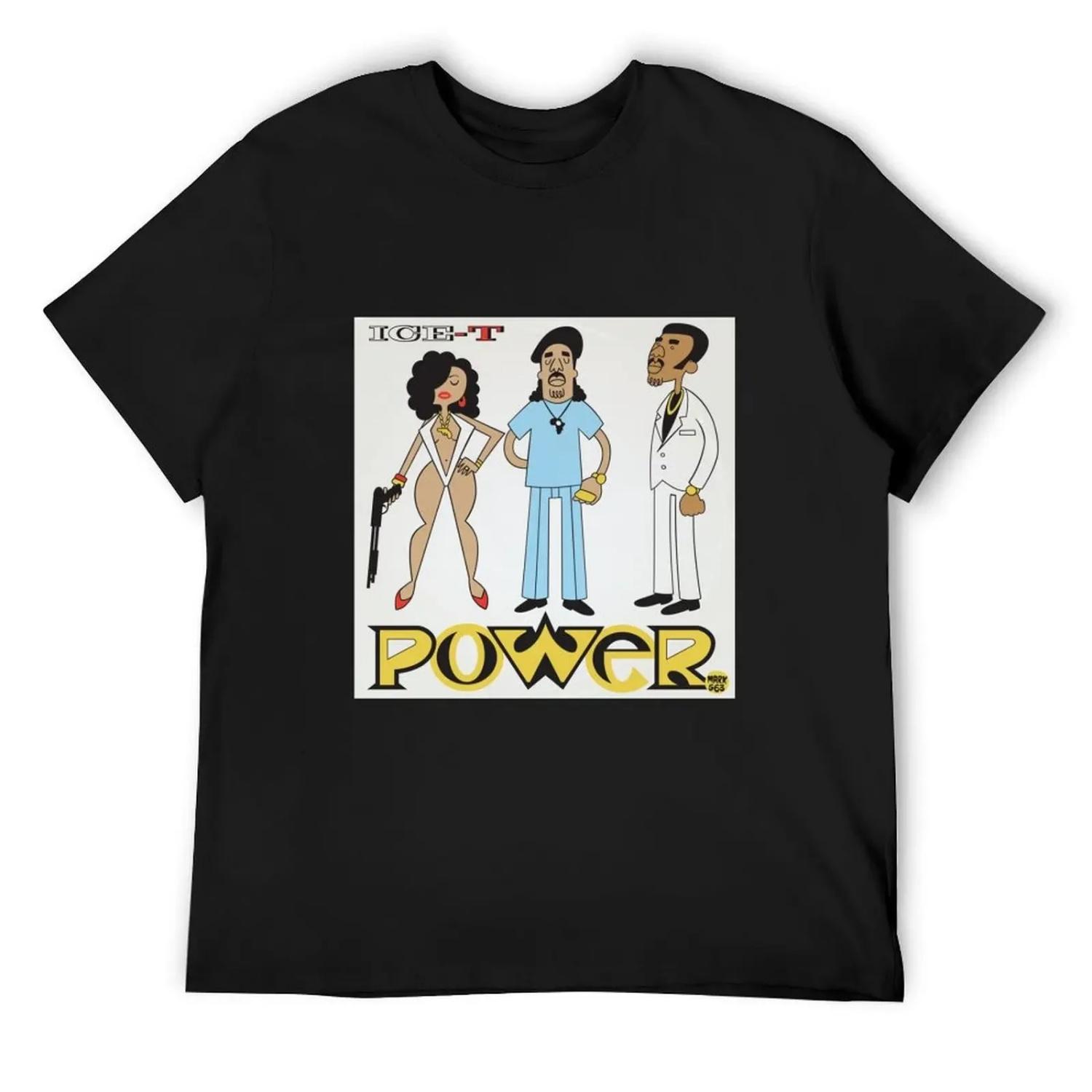 Ice-T - Power T-Shirt plain shirts graphic sublime mens graphic t-shirts S