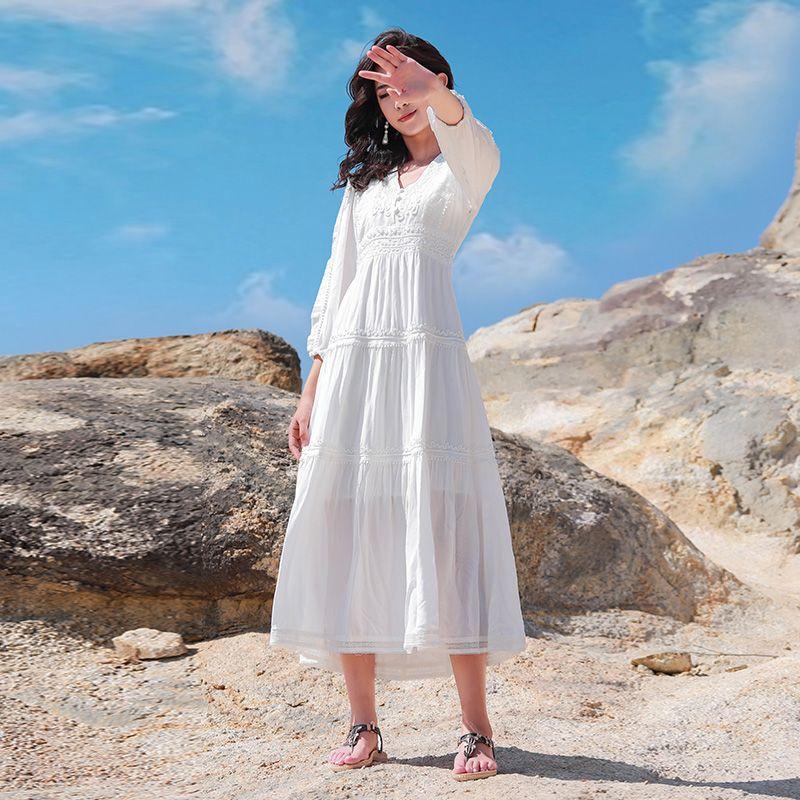 

Супер Сказочное Французское Ретро Платье для Фотосессии в Санье White S