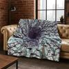 Cartoon Dollar Euro Money Rich Flannel Blanket Soft Warm Throw Blanket for Bedroom Living Room Bed Travel Camping Picnic Gift