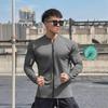 Men's Basketball Training Zipper T-Shirt - Loose Fit, Short Sleeve