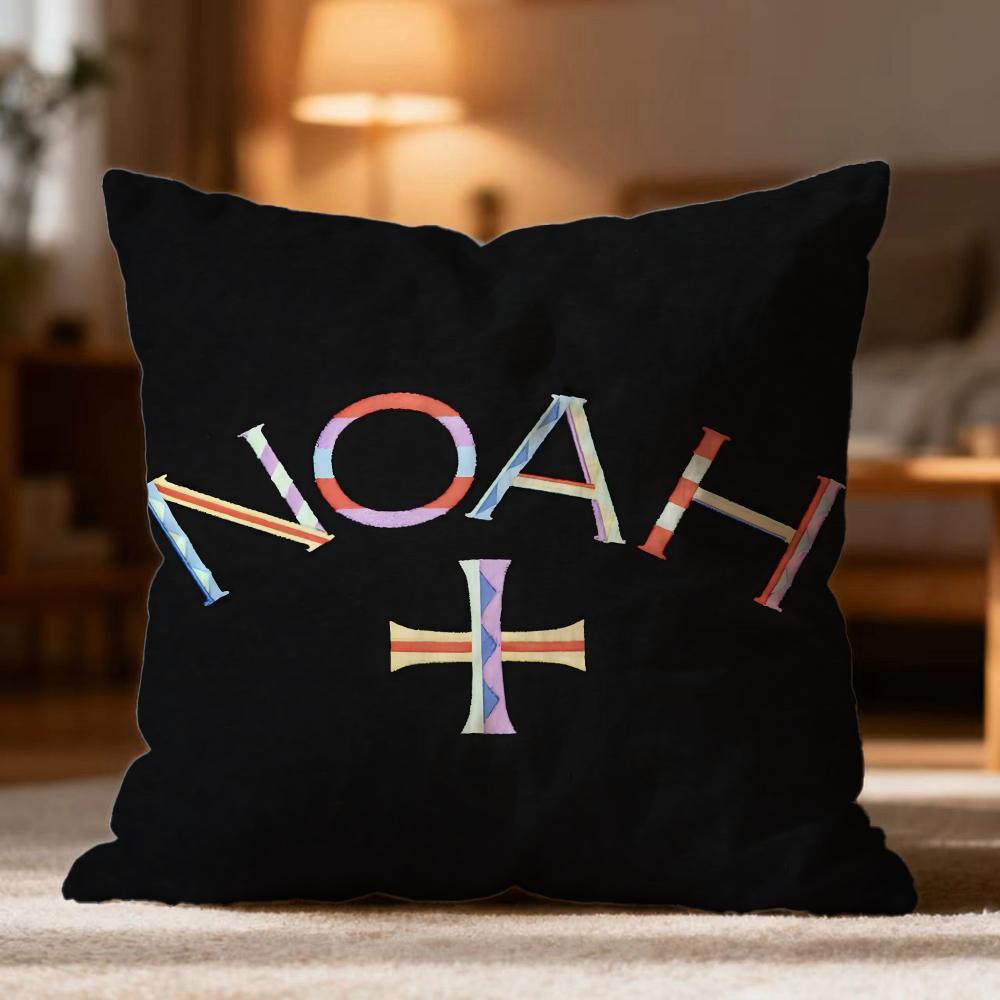 Hot N-NNOAH Cushion Cover Soft Washable Pillow Case Multi-Scene for Couch Bed Travel Office Use