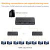 1 in 4 Out HDMI Splitter HD 4K Video Switcher HDMI-Compatible Cable Adapter 1x4 Hub For PS4 Laptop Monitor TV Box Projector