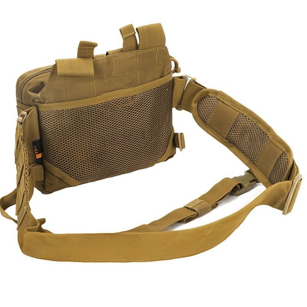 High Density Oxford Climbing Chest Bag Multifunctional Travel Waist Hanging Bag  Outdoor Sports