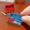 1 Set 1:12 Mini Dolls Tools Metal Home Repair Tool Model Miniature Hammer Wrench Hand Tools for Doll Mansion Decoration Yard Supplies Pretend Play Toy