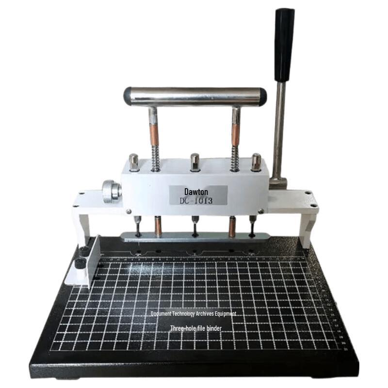 Doulton DC-1013 Manual 3-Hole 250-Page Punch Binder CN plug (adapter included)