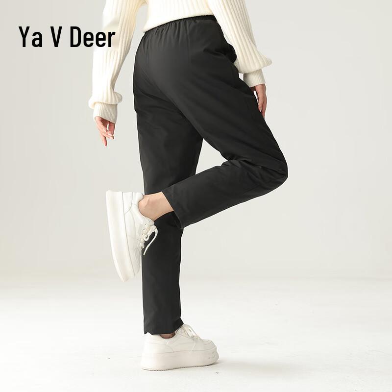 Yalu Women's Casual Straight-Leg Down Pants