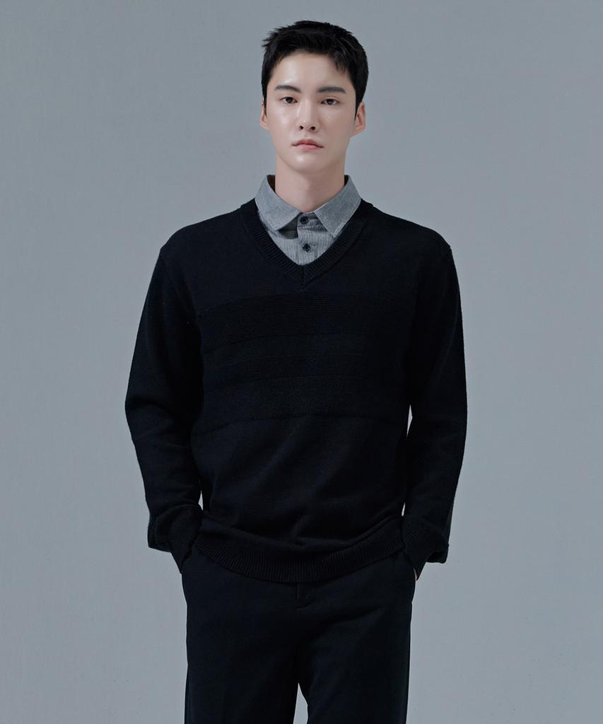 CHASECULT Men'S Shirt Layered Sweater-Cfrk5212D03