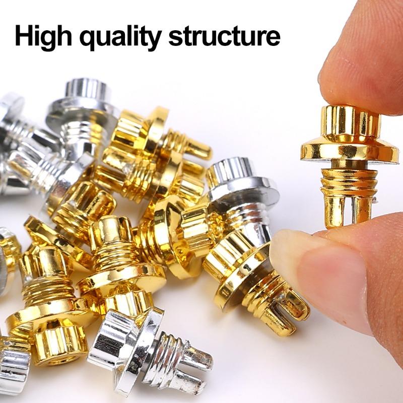 1-100pcs universal car tyre wheel hub decorative plastic screws flat head wheel screws automotive wheel modification accessories